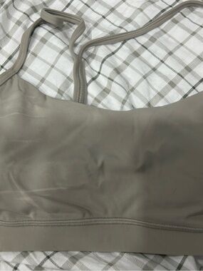 lululemon flow Y bra  in Taupe